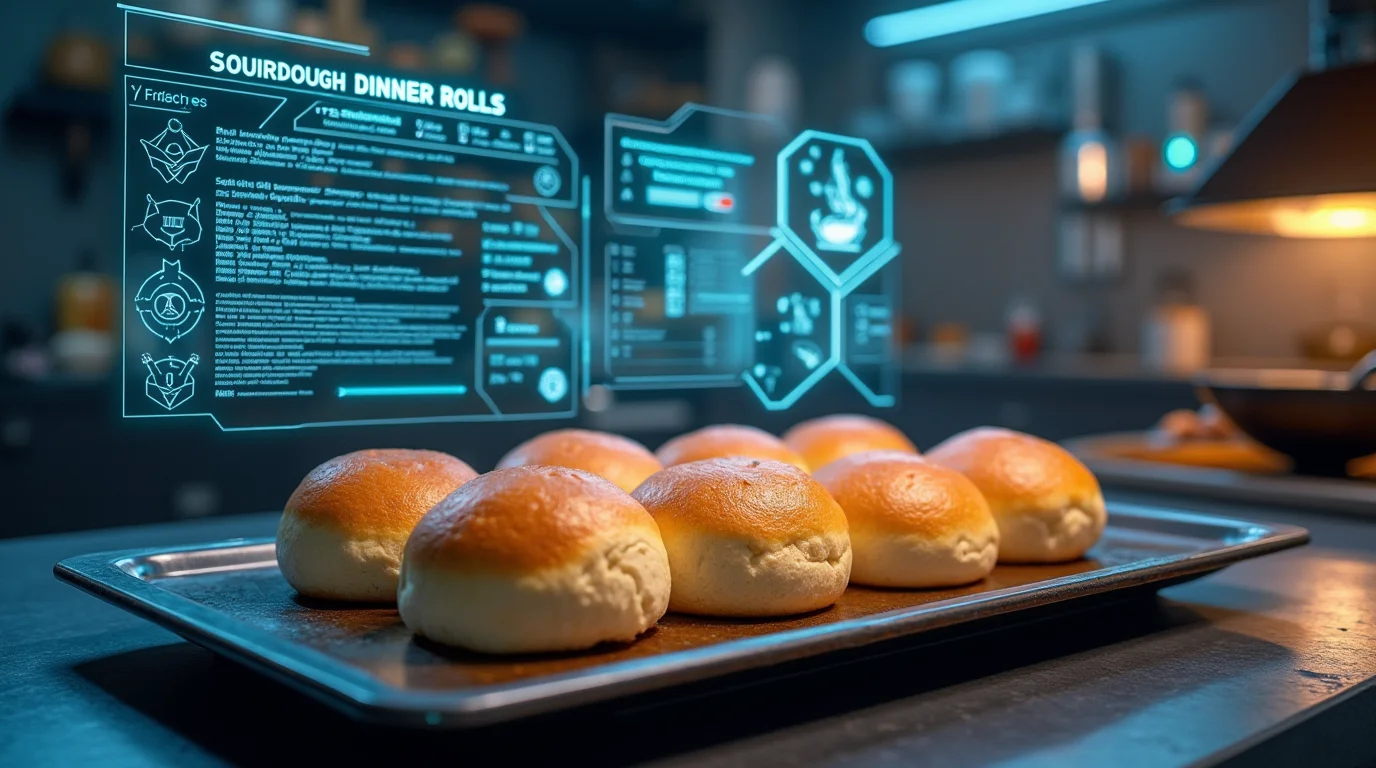 sourdough dinner rolls