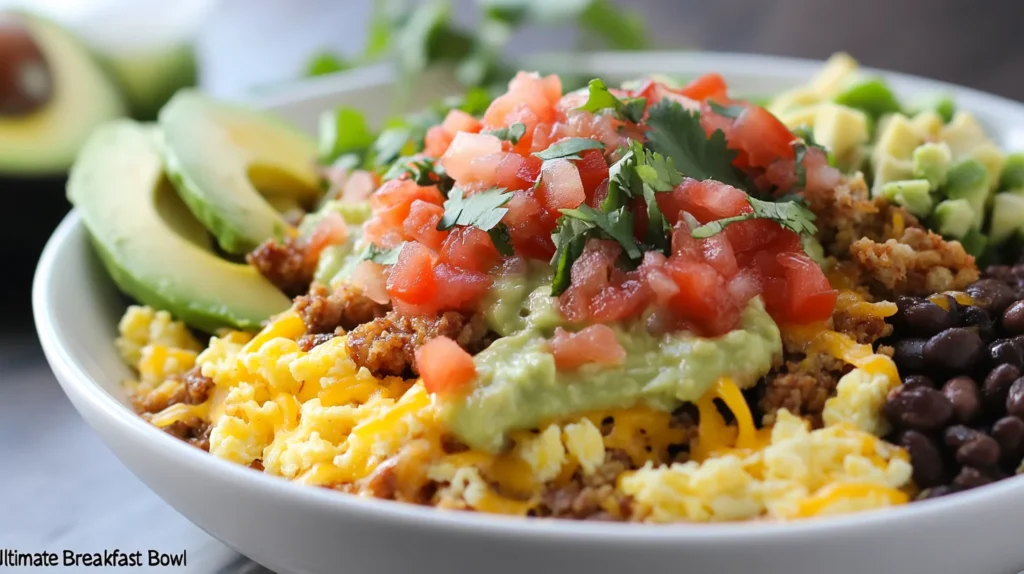Breakfast Burrito Bowl