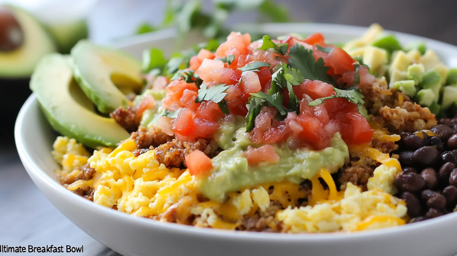 Breakfast Burrito Bowl