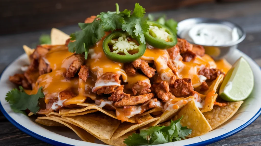 Chipotle Chicken Nachos