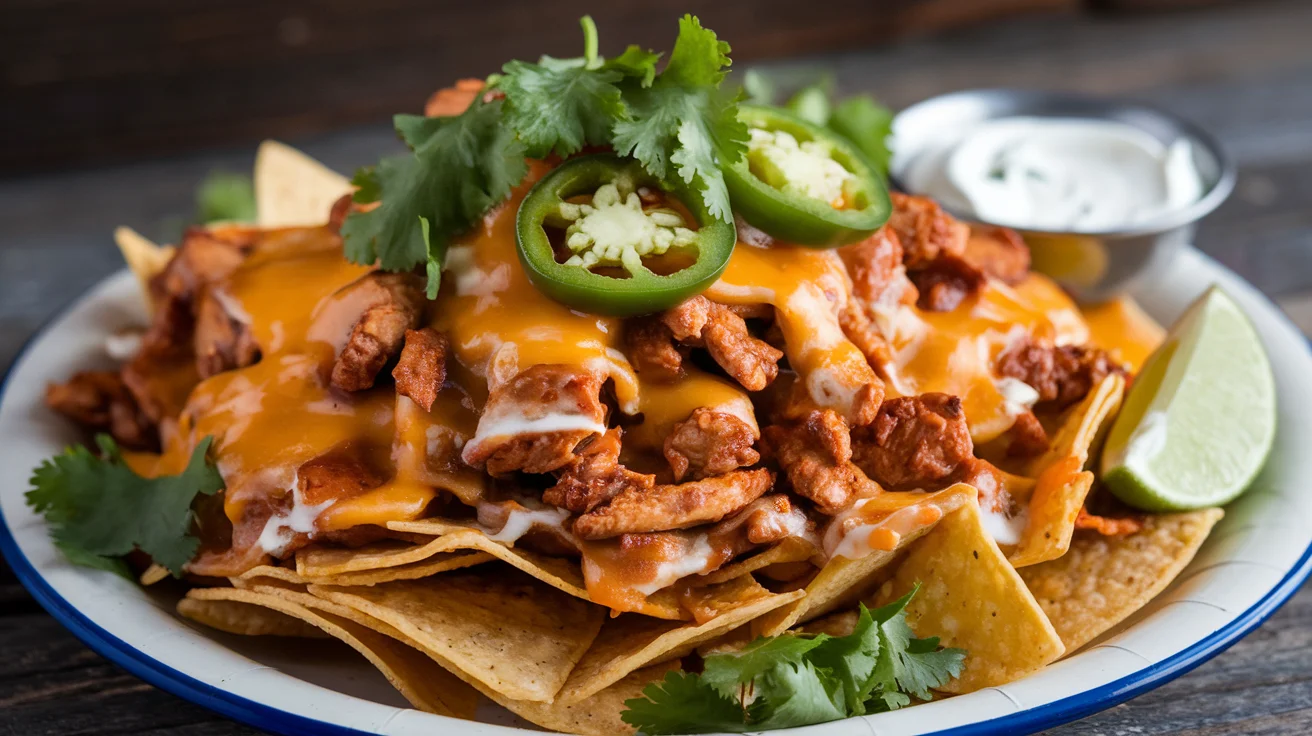 Chipotle Chicken Nachos
