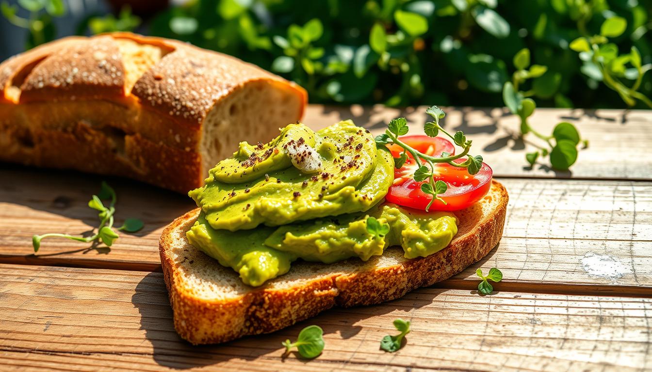 California avocado toast